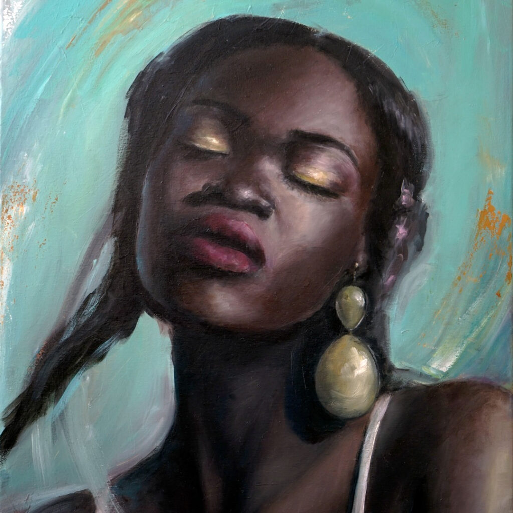 Retrato chica negra 1