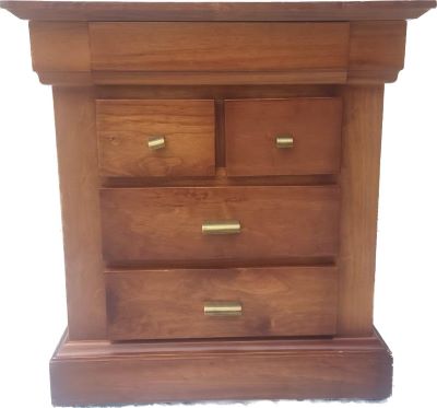 mesilla de pino sin transformar