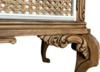 detalle mueble vitrina